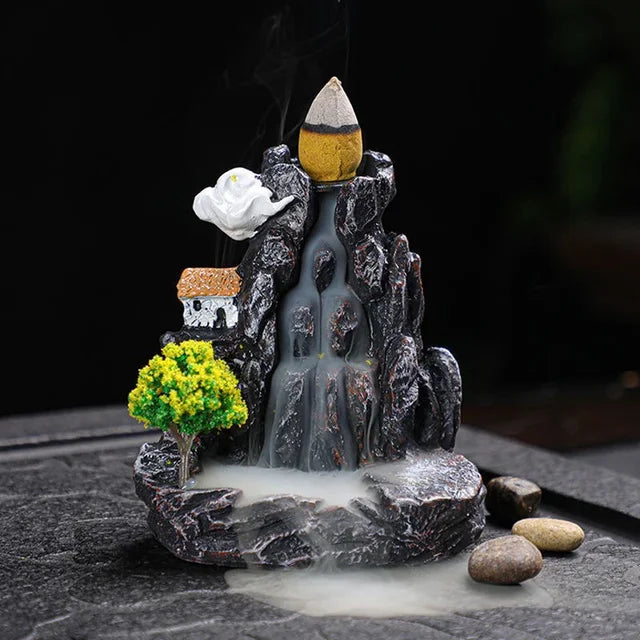 Mountain Stream Incense Burner