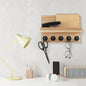 Wooden Key Holder Shelf