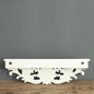 Carved Wooden Wall Shelf