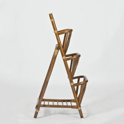 Rattan Magazine Shelf